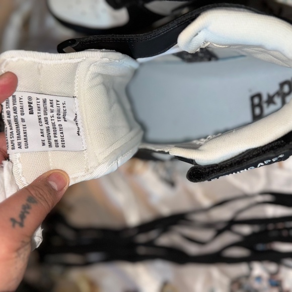 bape all star high tops - Picture 7 of 9